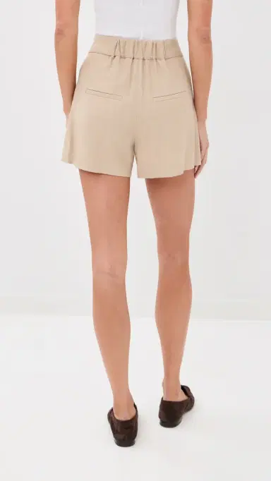 Veronica Beard Marbeau Shorts Stone Khaki 0 | Thumbnail 4 Veronica Beard Marbeau Shorts Stone Khaki 0 | Thumbnail 4