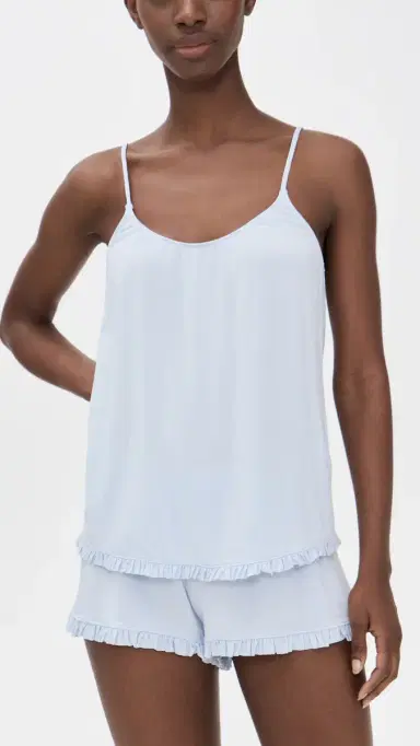 Eberjey Gisele The Cami Short Pajama et Ice Blue | Thumbnail 2 Eberjey Gisele The Cami Short Pajama et Ice Blue | Thumbnail 2