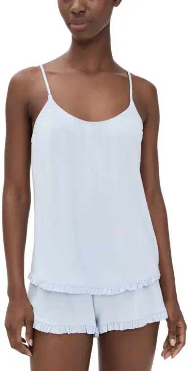 Eberjey Gisele The Cami Short Pajama et Ice Blue | Thumbnail 1 Eberjey Gisele The Cami Short Pajama et Ice Blue | Thumbnail 1