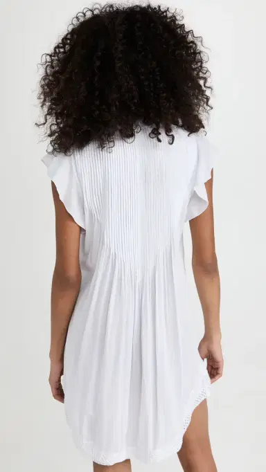 Poupette St Barth Sasha Mini Dress White | Thumbnail 3 Poupette St Barth Sasha Mini Dress White | Thumbnail 3