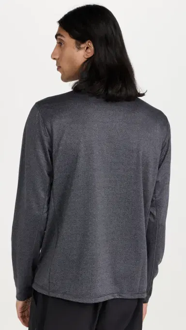 Greyson Colorado Herringbone Quarter Zip Black Herringbone | Thumbnail 3 Greyson Colorado Herringbone Quarter Zip Black Herringbone | Thumbnail 3