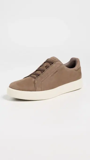 Cole Haan GrandPro Luxe Slip-On Sneakers Ch Truffle Nubuck/ | Thumbnail 2 Cole Haan GrandPro Luxe Slip-On Sneakers Ch Truffle Nubuck/ | Thumbnail 2