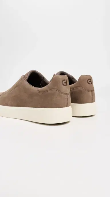 Cole Haan GrandPro Luxe Slip-On Sneakers Ch Truffle Nubuck/ | Thumbnail 3 Cole Haan GrandPro Luxe Slip-On Sneakers Ch Truffle Nubuck/ | Thumbnail 3