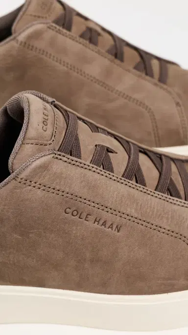 Cole Haan GrandPro Luxe Slip-On Sneakers Ch Truffle Nubuck/ | Thumbnail 5 Cole Haan GrandPro Luxe Slip-On Sneakers Ch Truffle Nubuck/ | Thumbnail 5