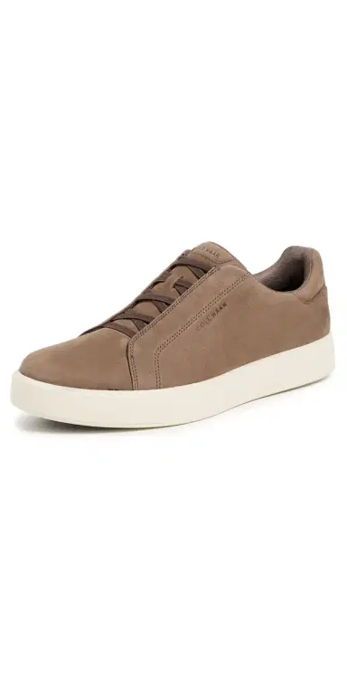 Cole Haan GrandPro Luxe Slip-On Sneakers Ch Truffle Nubuck/ | Thumbnail 1 Cole Haan GrandPro Luxe Slip-On Sneakers Ch Truffle Nubuck/ | Thumbnail 1