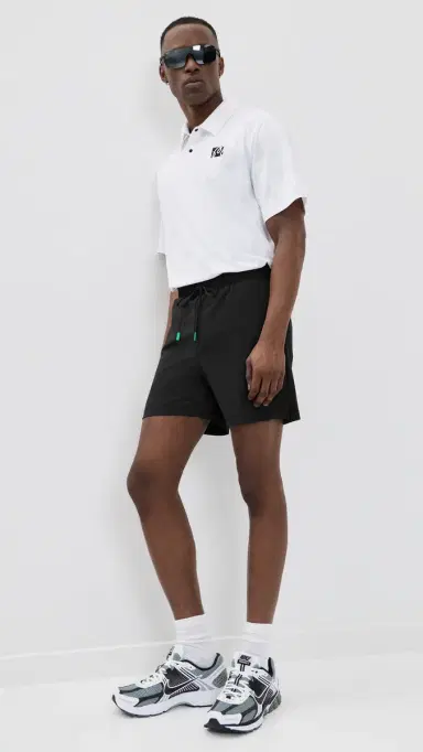 Malbon Performance Poly Tech Shorts 6 Black | Thumbnail 5 Malbon Performance Poly Tech Shorts 6 Black | Thumbnail 5