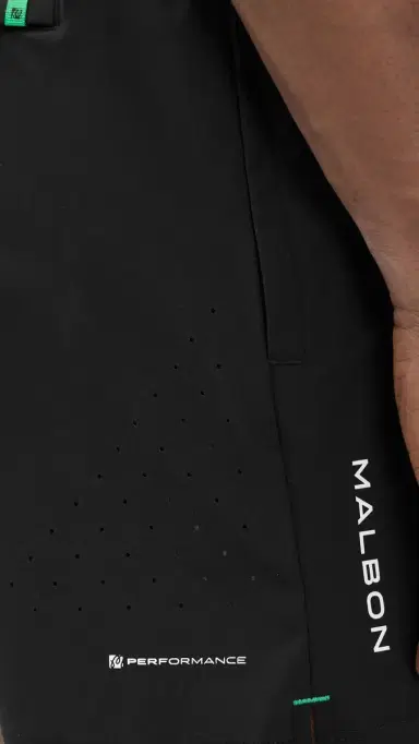 Malbon Performance Poly Tech Shorts 6 Black | Thumbnail 6 Malbon Performance Poly Tech Shorts 6 Black | Thumbnail 6