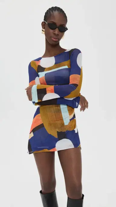 RESA ia Mini Dress Deco | Thumbnail 2 RESA ia Mini Dress Deco | Thumbnail 2