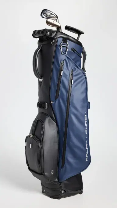 RLX Ralph Lauren x Vessel VLS Lux Golf Bag Navy/Black One Size | Thumbnail 2 RLX Ralph Lauren x Vessel VLS Lux Golf Bag Navy/Black One Size | Thumbnail 2