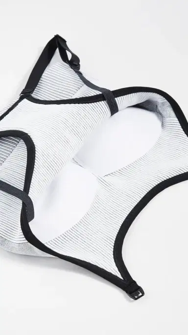 Ingrid & Isabel Active Seamless Nursing Maternity Bra Black/White Combo | Thumbnail 3 Ingrid & Isabel Active Seamless Nursing Maternity Bra Black/White Combo | Thumbnail 3
