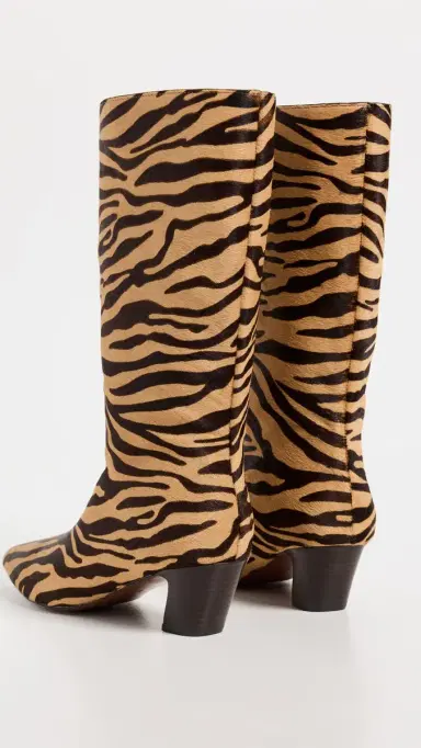Loeffler Randall Cleo Kicked Heel Calf Boots Zebra | Thumbnail 5 Loeffler Randall Cleo Kicked Heel Calf Boots Zebra | Thumbnail 5