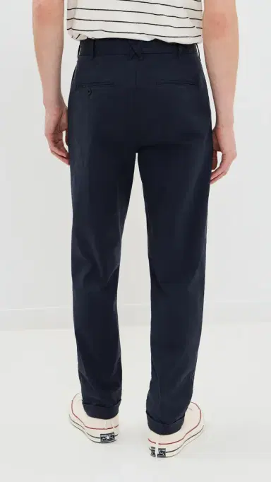 Alex Mill Standard Pleated Chinos Dark Navy 36 | Thumbnail 3 Alex Mill Standard Pleated Chinos Dark Navy 36 | Thumbnail 3
