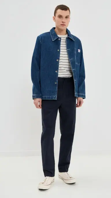 Alex Mill Standard Pleated Chinos Dark Navy 36 | Thumbnail 5 Alex Mill Standard Pleated Chinos Dark Navy 36 | Thumbnail 5