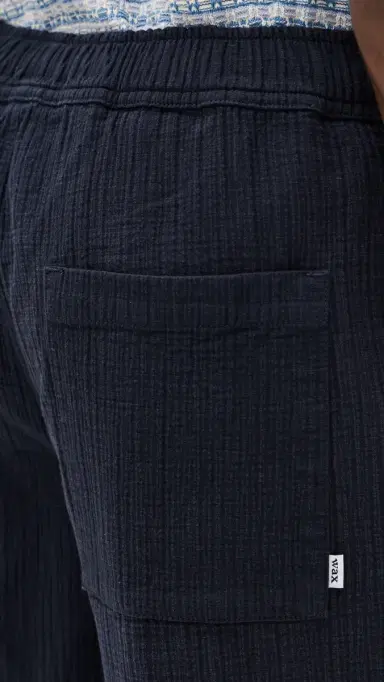Wax London Cotton Linen Kurt Shorts 7.5 Navy 34 | Thumbnail 6 Wax London Cotton Linen Kurt Shorts 7.5 Navy 34 | Thumbnail 6