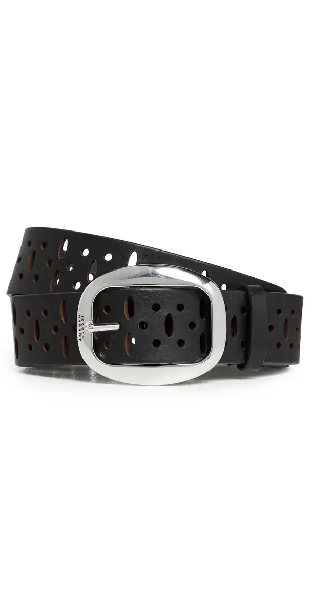 Dara Cutout Belt Black/Silver Dara Cutout Belt Black/Silver
