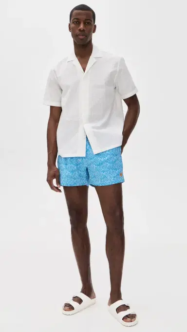 Save The Duck Ademir Swim Trunks 4 Light Blue Coral/No Fishing | Thumbnail 5 Save The Duck Ademir Swim Trunks 4 Light Blue Coral/No Fishing | Thumbnail 5
