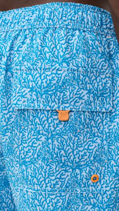 Save The Duck Ademir Swim Trunks 4 Light Blue Coral/No Fishing | Thumbnail 6 Save The Duck Ademir Swim Trunks 4 Light Blue Coral/No Fishing | Thumbnail 6