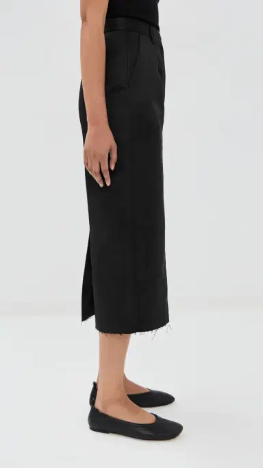 CO Tailored Pencil Skirt Black | Thumbnail 4 CO Tailored Pencil Skirt Black | Thumbnail 4