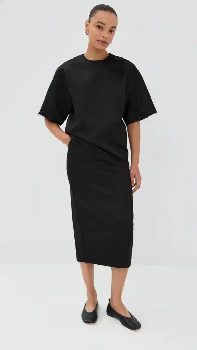 CO Tailored Pencil Skirt Black | Thumbnail 5 CO Tailored Pencil Skirt Black | Thumbnail 5