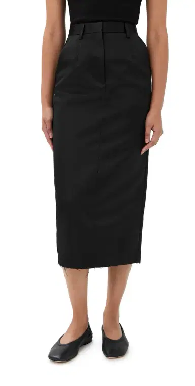 CO Tailored Pencil Skirt Black | Thumbnail 1 CO Tailored Pencil Skirt Black | Thumbnail 1