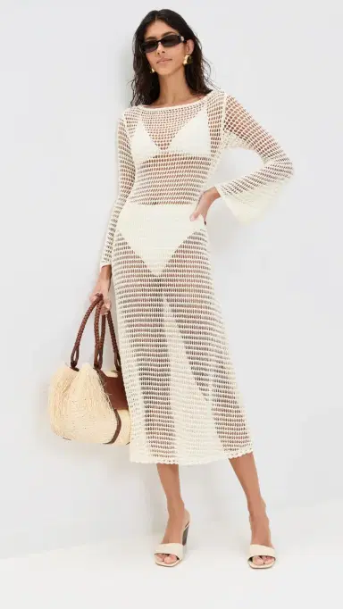 Staud orena Coverup Dress | Thumbnail 2 Staud orena Coverup Dress | Thumbnail 2