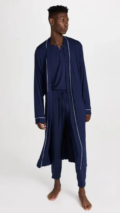 Eberjey William Modal Robe | Thumbnail 5 Eberjey William Modal Robe | Thumbnail 5