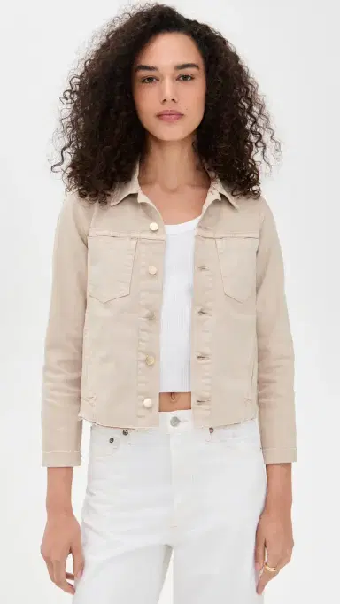 L'Agence Janelle Slim Jacket Biscuit | Thumbnail 2 L'Agence Janelle Slim Jacket Biscuit | Thumbnail 2