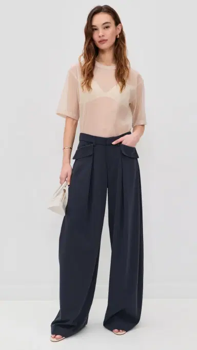 Cinq à Sept Leora Pants Navy | Thumbnail 5 Cinq à Sept Leora Pants Navy | Thumbnail 5