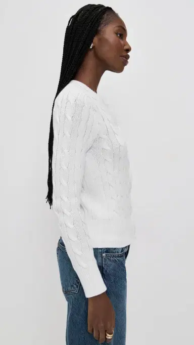 Polo Ralph Lauren Long Sleeve Cardigan White | Thumbnail 4 Polo Ralph Lauren Long Sleeve Cardigan White | Thumbnail 4