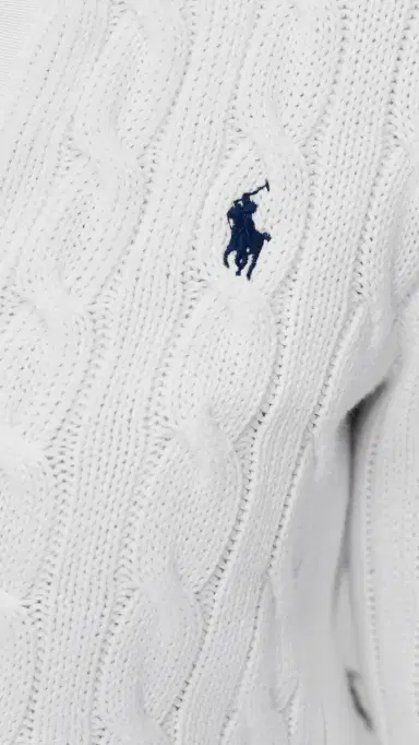 Polo Ralph Lauren Long Sleeve Cardigan White | Thumbnail 6 Polo Ralph Lauren Long Sleeve Cardigan White | Thumbnail 6