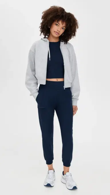 Beyond Yoga Featherweight Cropped Tee Nocturnal Navy | Thumbnail 5 Beyond Yoga Featherweight Cropped Tee Nocturnal Navy | Thumbnail 5