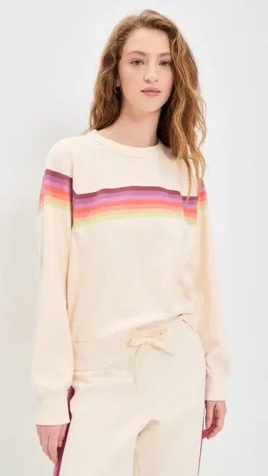 Marine Layer Cloud 9 Pullover Antique White S | Thumbnail 2 Marine Layer Cloud 9 Pullover Antique White S | Thumbnail 2