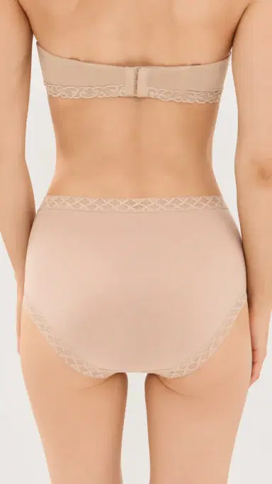 Natori Bliss Full Briefs 3 Pack Cafe | Thumbnail 4 Natori Bliss Full Briefs 3 Pack Cafe | Thumbnail 4