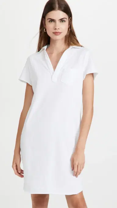 Frank & Eileen Short Polo Dress White | Thumbnail 2 Frank & Eileen Short Polo Dress White | Thumbnail 2