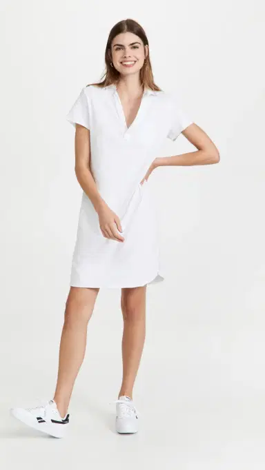 Frank & Eileen Short Polo Dress White | Thumbnail 5 Frank & Eileen Short Polo Dress White | Thumbnail 5