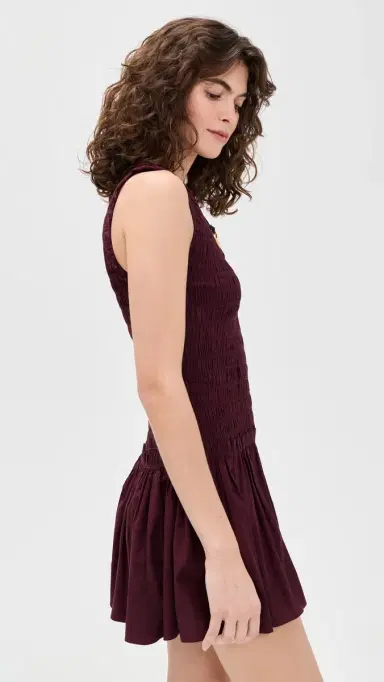 FAITHFULL Palomar Mini Dress Mulberry | Thumbnail 4 FAITHFULL Palomar Mini Dress Mulberry | Thumbnail 4