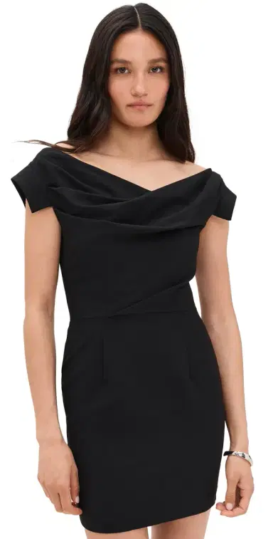 BLACK HALO Jacqueline Mini Dress Black 0 | Thumbnail 1 BLACK HALO Jacqueline Mini Dress Black 0 | Thumbnail 1