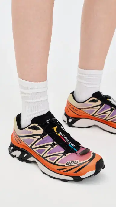 Salomon XT-6 Sneakers Black/Almond Cream/Dragon Fire M 10/ W 11 | Thumbnail 3 Salomon XT-6 Sneakers Black/Almond Cream/Dragon Fire M 10/ W 11 | Thumbnail 3