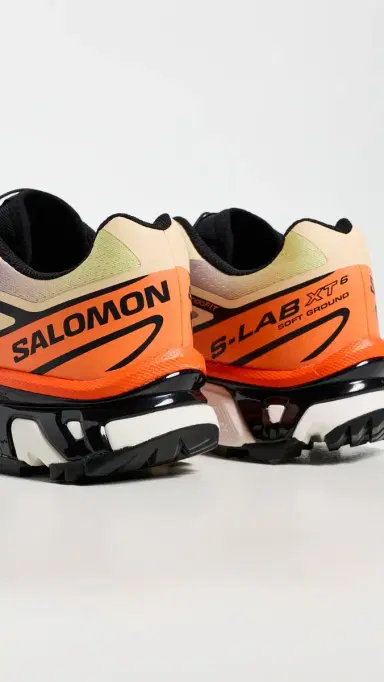 Salomon XT-6 Sneakers Black/Almond Cream/Dragon Fire M 10/ W 11 | Thumbnail 4 Salomon XT-6 Sneakers Black/Almond Cream/Dragon Fire M 10/ W 11 | Thumbnail 4