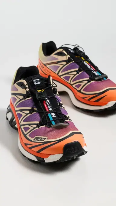 Salomon XT-6 Sneakers Black/Almond Cream/Dragon Fire M 10/ W 11 | Thumbnail 6 Salomon XT-6 Sneakers Black/Almond Cream/Dragon Fire M 10/ W 11 | Thumbnail 6
