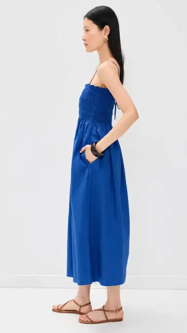Z Supply Cornelia Poplin Dress Nautical | Thumbnail 4 Z Supply Cornelia Poplin Dress Nautical | Thumbnail 4