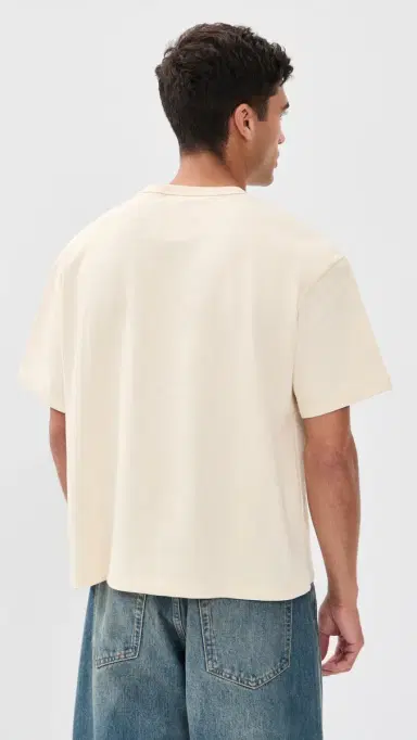 Naked & Famous Denim Strong Tee Natural | Thumbnail 3 Naked & Famous Denim Strong Tee Natural | Thumbnail 3