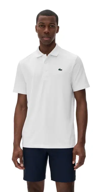 Lacoste Golf port Performance Polo Shirt White | Thumbnail 1 Lacoste Golf port Performance Polo Shirt White | Thumbnail 1
