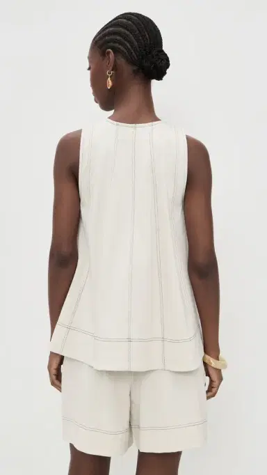 Free People Strada Tank and Shorts Set Barnacle Island | Thumbnail 3 Free People Strada Tank and Shorts Set Barnacle Island | Thumbnail 3