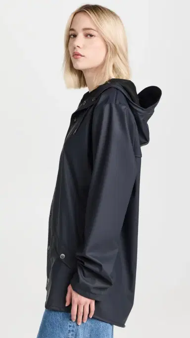 Rains Rain Jacket Navy L | Thumbnail 4 Rains Rain Jacket Navy L | Thumbnail 4