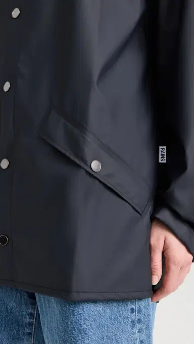 Rains Rain Jacket Navy L | Thumbnail 6 Rains Rain Jacket Navy L | Thumbnail 6