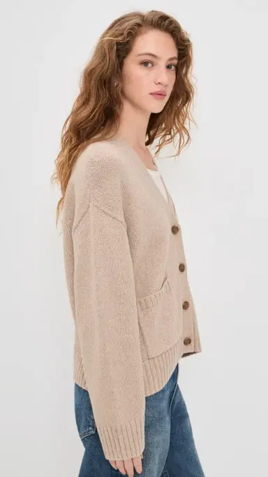 Jenni Kayne Barrett Cardigan ight Khaki | Thumbnail 4 Jenni Kayne Barrett Cardigan ight Khaki | Thumbnail 4
