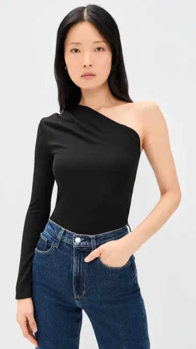 Favorite Daughter The Edgy Top Black L | Thumbnail 2 Favorite Daughter The Edgy Top Black L | Thumbnail 2
