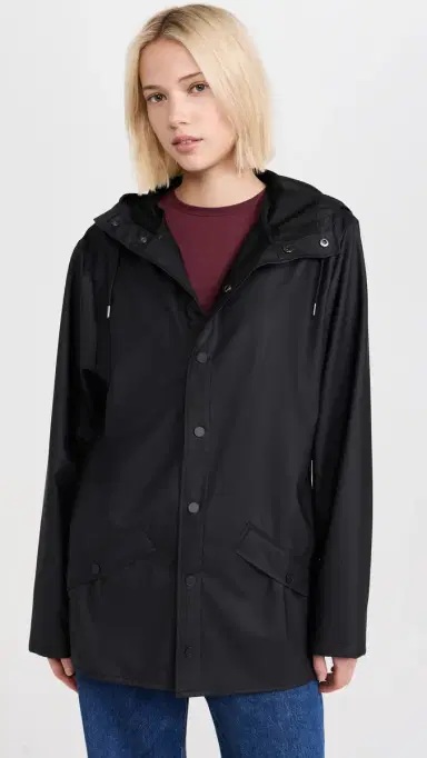 Rains Rain Jacket Black S | Thumbnail 2 Rains Rain Jacket Black S | Thumbnail 2