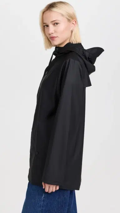 Rains Rain Jacket Black S | Thumbnail 4 Rains Rain Jacket Black S | Thumbnail 4